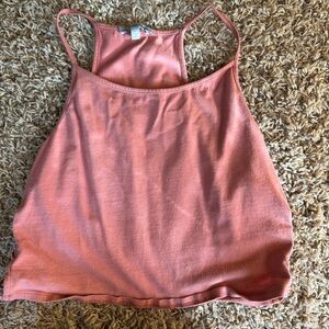 Charlotte Russe Cropped Tank Top